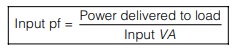  Input Power Factor