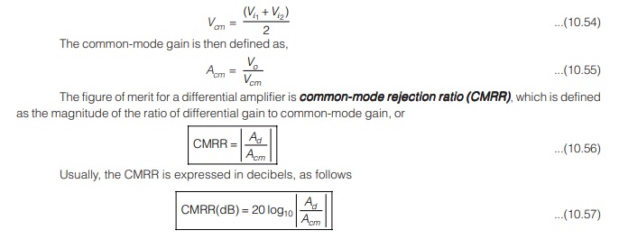 Common Mode Rejection