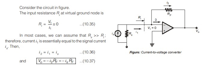 Current-to-Voltage Converter