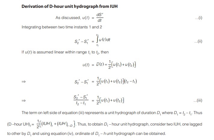 Derivation of D-hour