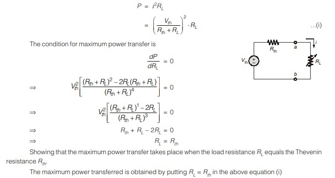 Maximum Power Transfer