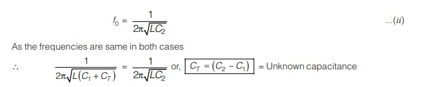  Measurement of Unknown Capacitance