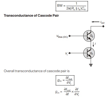 Transconductance