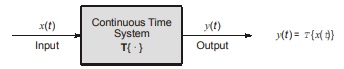 Continuous Time System