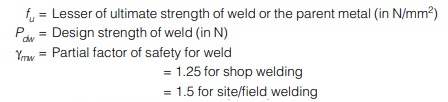  Fillet Weld