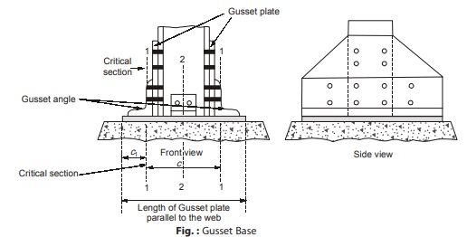 Gusset Base - Design of Steel Structures - Civil Engineering