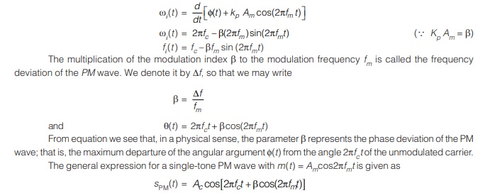 Angle Modulation - Communication Systems | Electronics and Communication