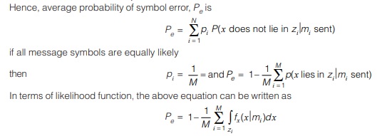 Probability of Error