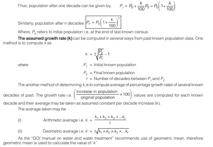  Geometric Increase Method